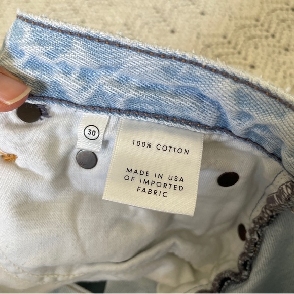 GRLFRND Devon High Rise Slim Boyfriend Jeans Light Wash (Size 30) - Picture 11 of 15